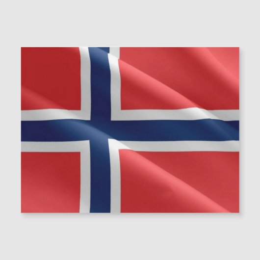 Norway - Waving Flag - (Front)