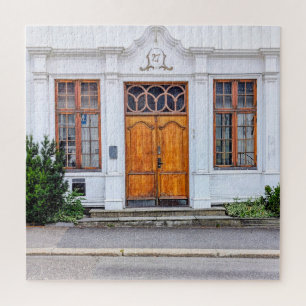 Norwegian Art Nouveau Door Jigsaw Puzzle