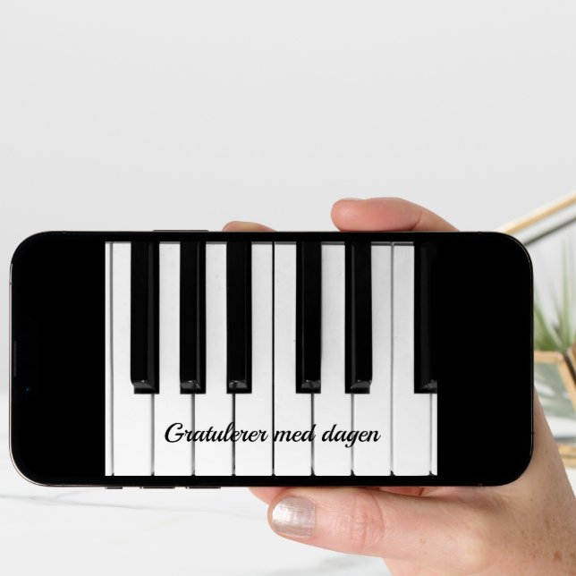 Norwegian Birthday Card (Front Digital)