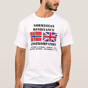 Norwegian British Resistance Operations T-Shirt