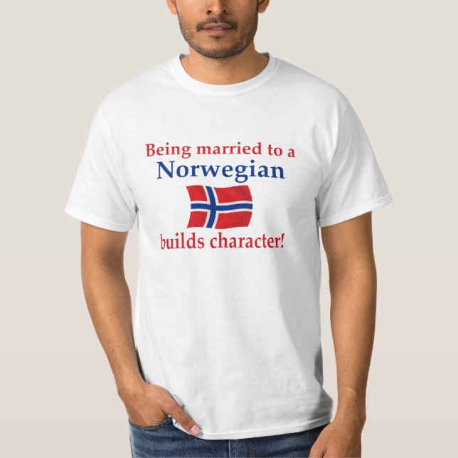 Norwegian Builds Character T-Shirt (Front)