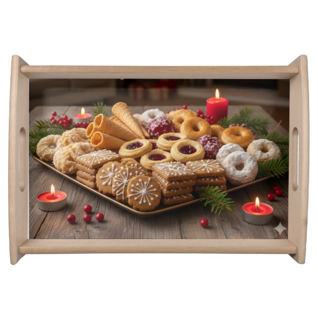 Norwegian Christmas Treats, Serving Tray (Front)