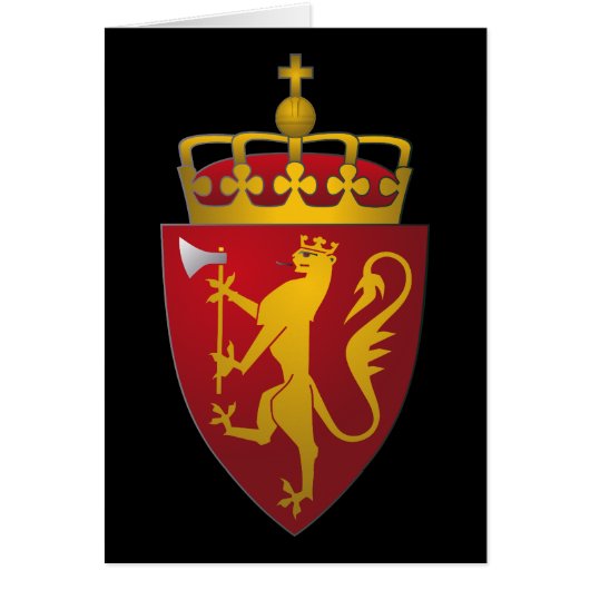 Norwegian Coat of Arms Cards (Front)