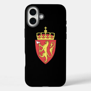 Norwegian coat of arms iPhone 16 plus case