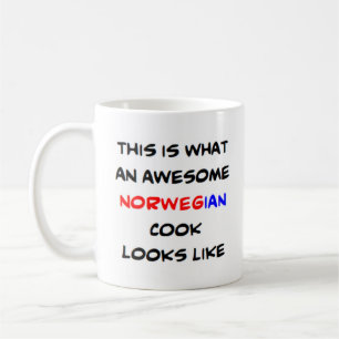 Norwegian cook, awesome coffee mug