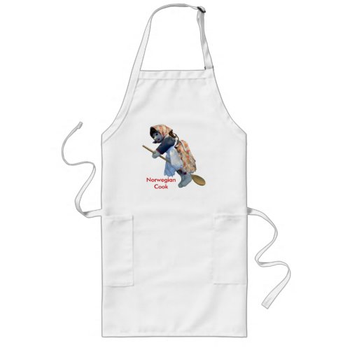 Norwegian Cook Kitchen Witch Riding Spoon apron