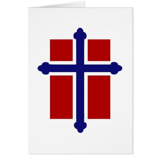 Norwegian Cross Flag Cards (Front)