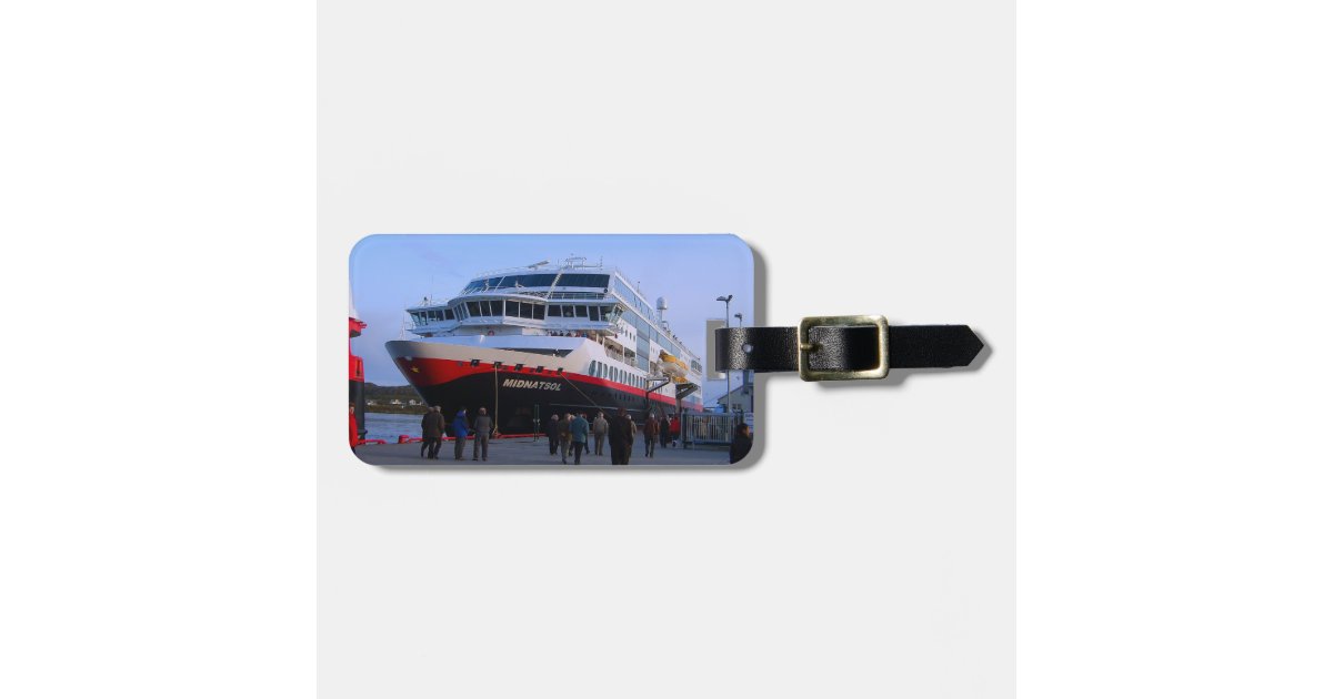 Norwegian cruise ship luggage tag Zazzle