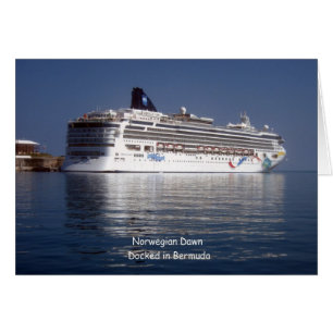 Norwegian Dawn in Bermuda Cards