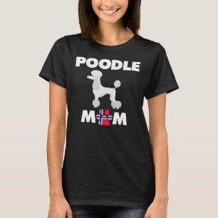 Norwegian Dog Poodle Mom T-Shirt
