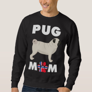 Norwegian Dog Pug Mom Essential T-Shirt 1011 Sweatshirt
