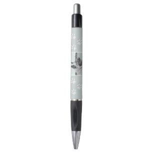 Norwegian Elkhound at Village Painting - Dog Art Pen