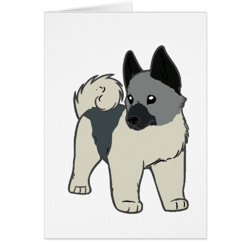 norwegian elkhound cartoon