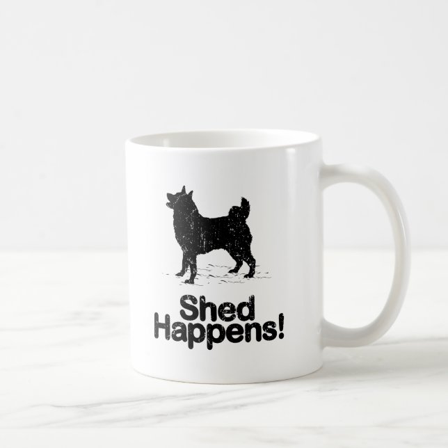 Norwegian Elkhound Coffee Mug (Right)