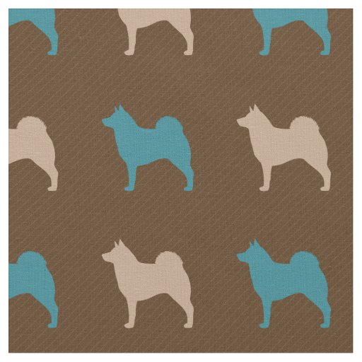 Norwegian Elkhound Fabric