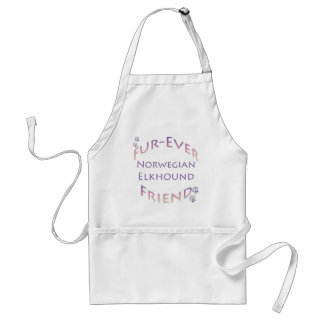 Norwegian Elkhound Furever Adult Apron