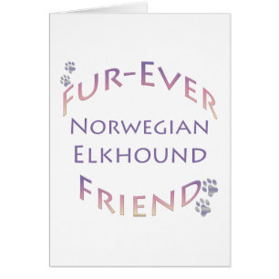 Norwegian Elkhound Furever Cards