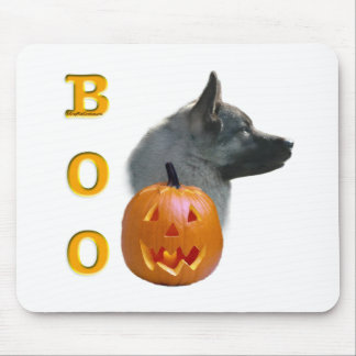 Norwegian Elkhound Halloween Boo Mouse Pad