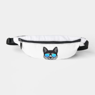 Norwegian Elkhound in Cool Sunglasses Classic T-Sh Fanny Pack