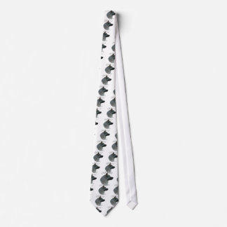 Norwegian Elkhound Mom 2 Neck Tie