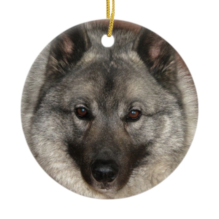 Norwegian Elkhound Ornament