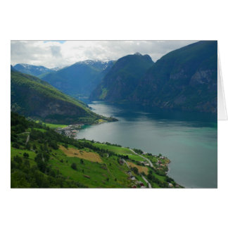 Norwegian Fjord Card