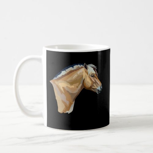 Norwegian Fjord Horse Fjord Pony Horse Foal Coffee Mug