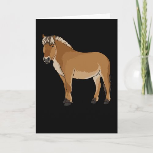 Norwegian Fjord Horse Gift Card