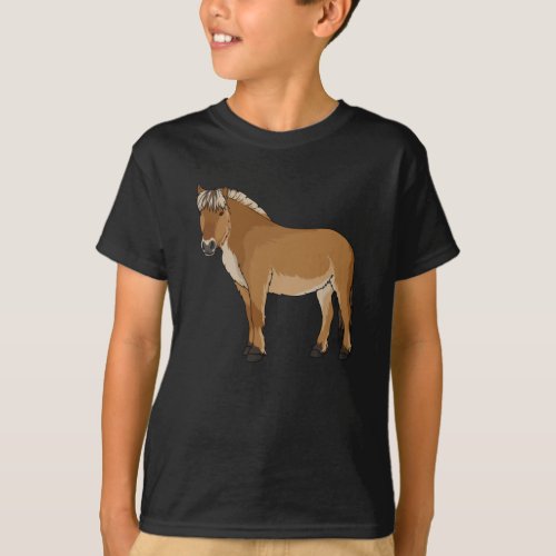 Norwegian Fjord Horse Gift T_Shirt