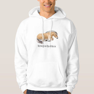 Norwegian Fjord Horse Hooded Sweatshirt