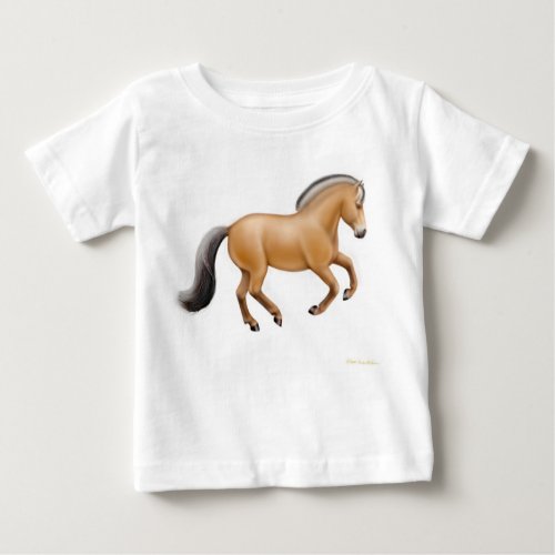 Norwegian Fjord Horse Infant T_Shirt