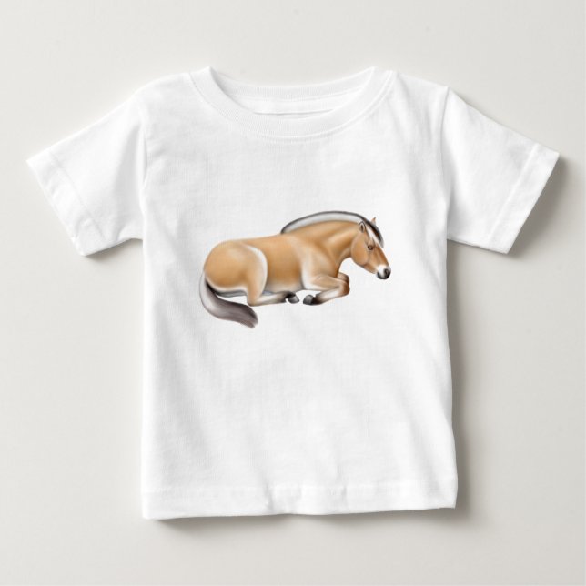Norwegian Fjord Horse Infant T-Shirt (Front)