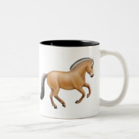 Norwegian Fjord Horse Mug