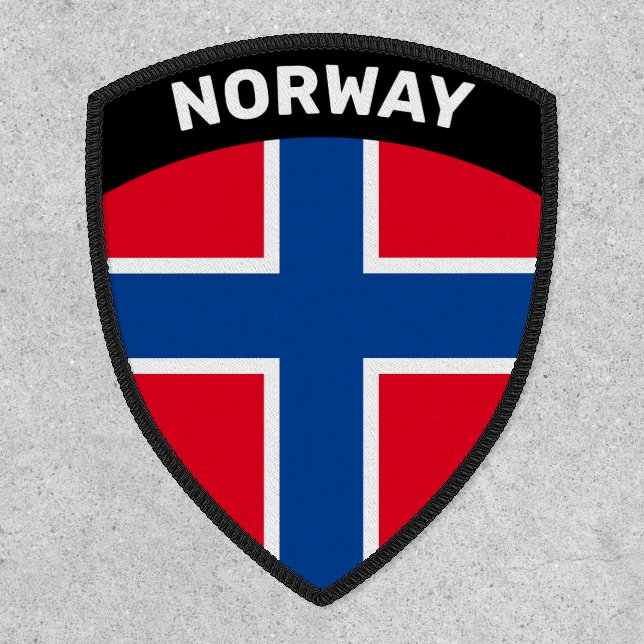 Norwegian Flag [Edit] Patch (Front)