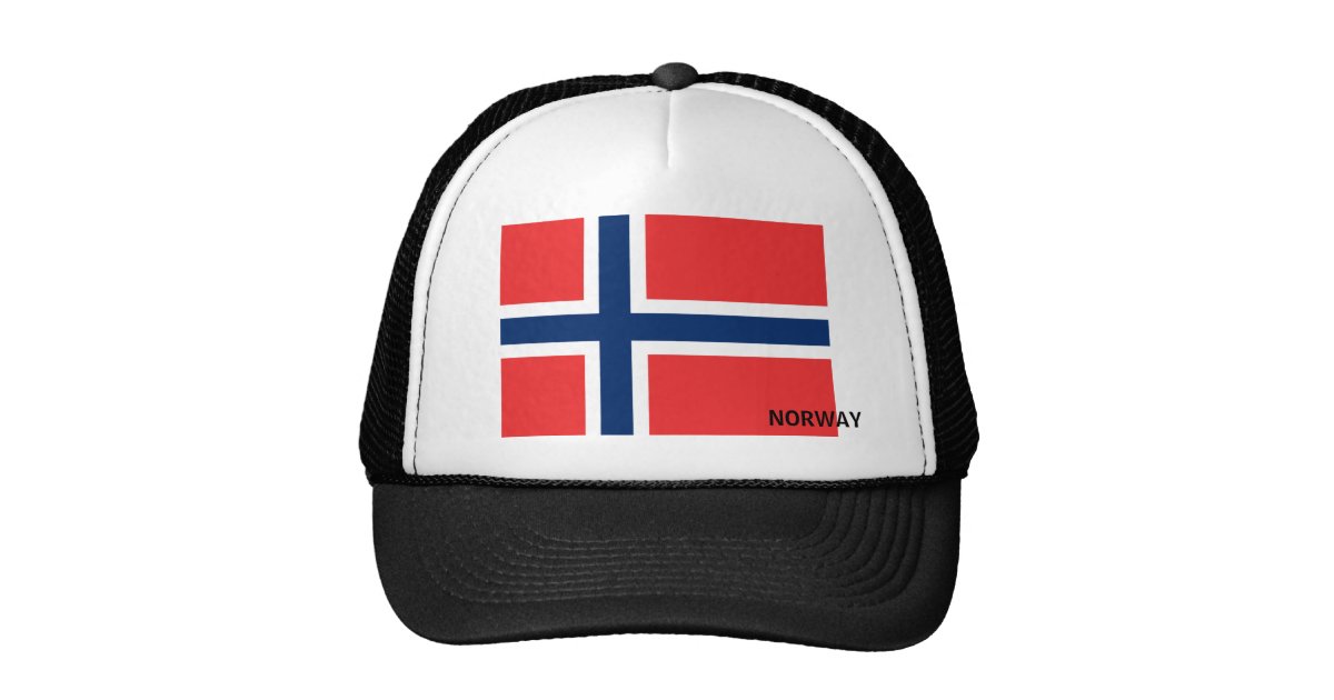 Norwegian Flag hat | Zazzle