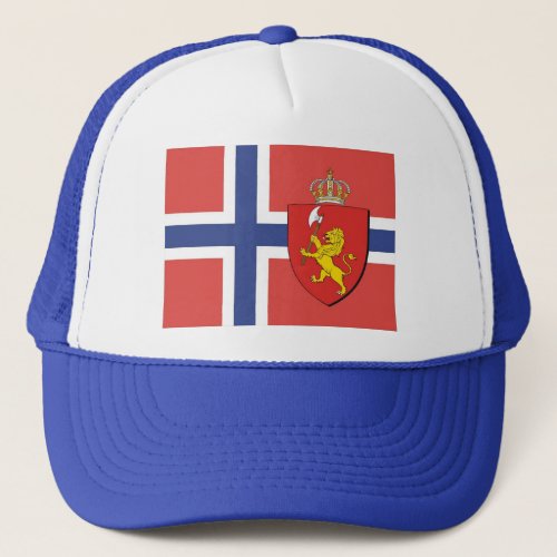 Norwegian Flag Hat  Norway Crest Cap