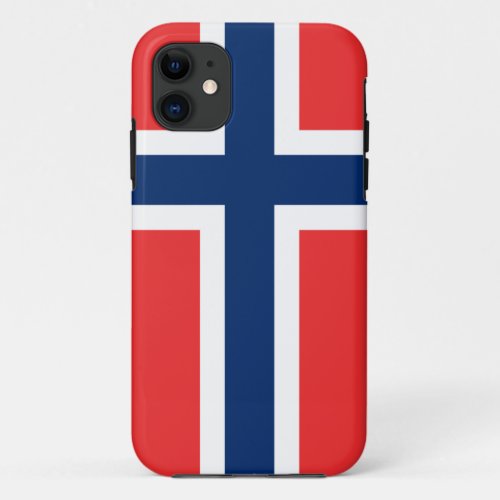 Norwegian flag iPhone case  Norway design