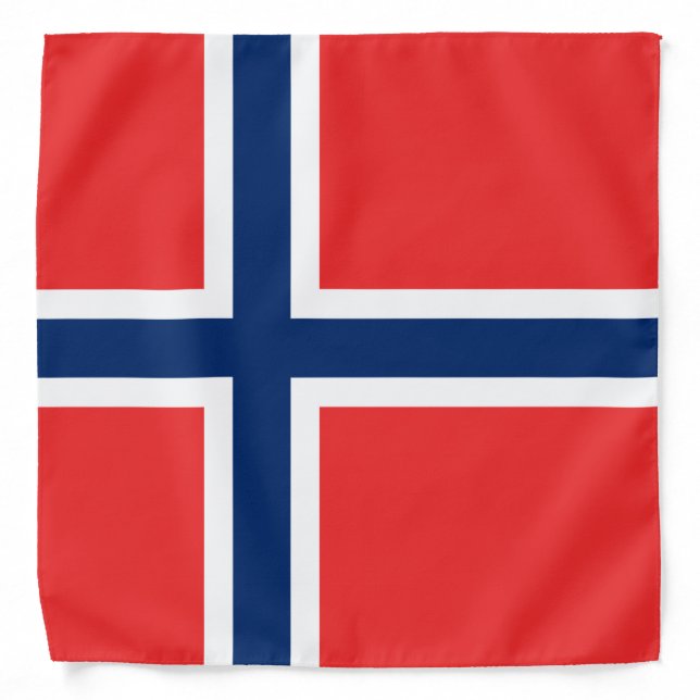 Norwegian Flag (Norway) Bandana (Front)