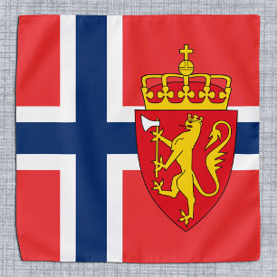 Norwegian Flag & Norway fashion bandana /sport fan