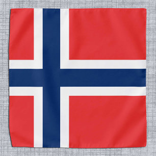 Norwegian Flag & Norway fashion bandana /sport fan