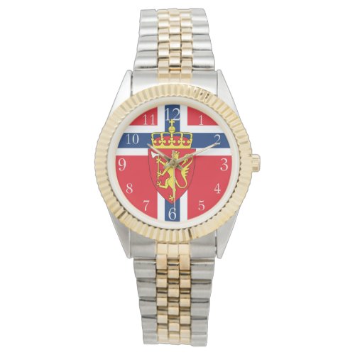 Norwegian flag  Norway flag Coat of Arms Watch