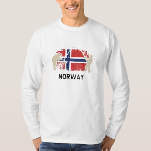 Norwegian Flag Norway Flag T_Shirt