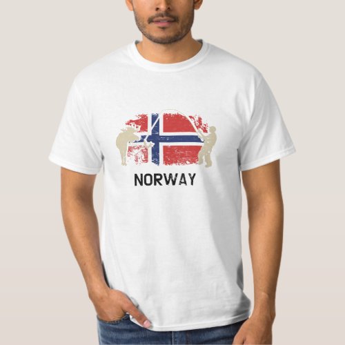 Norwegian Flag Norway Flag T_Shirt