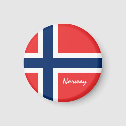 Norwegian flag  Norway holiday travel sports Magnet