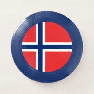 Norwegian Flag (Norway) Wham-O Frisbee
