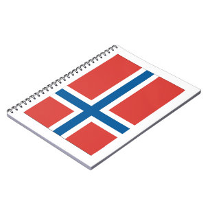 Norwegian Flag Notebook
