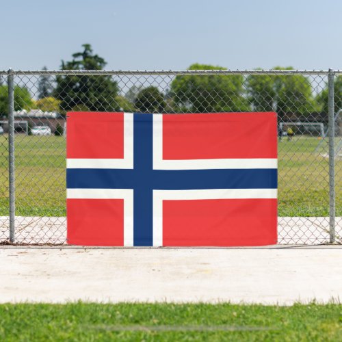 Norwegian flag of Norway custom banner sign