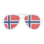 Norwegian Flag Of Norway Party Shades Sunglasses at Zazzle