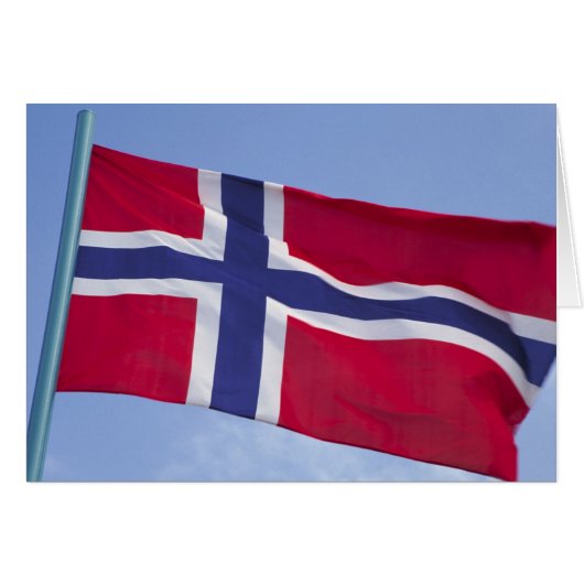 Norwegian flag RF) Cards (Front Horizontal)