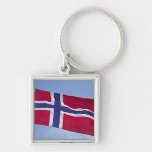 Norwegian flag RF) Keychain